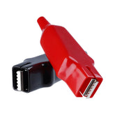 VoltFlow Crocodile Clips 12V 25Amp Insulated 2 Piece